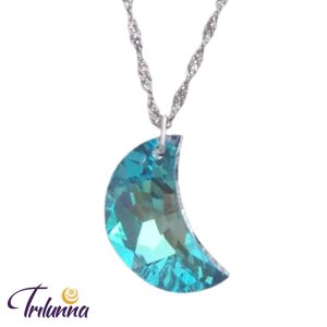 Gargantilha Lua 20mm Prata