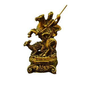 São Jorge 07cm Dourado