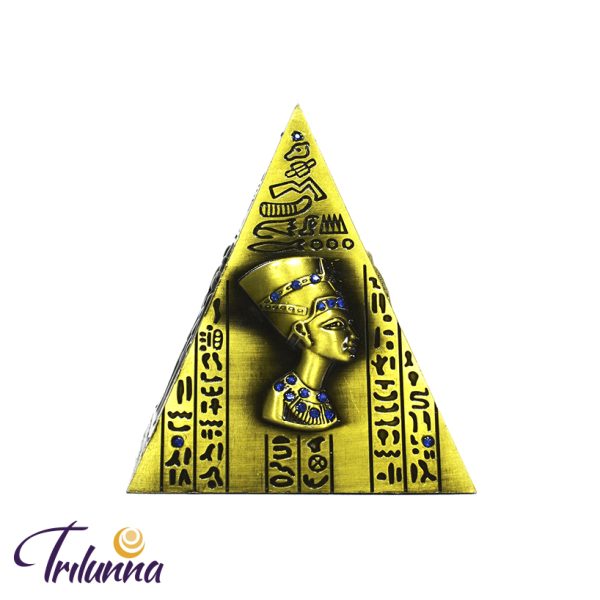 Pirâmide Metal 17cm - Cofre