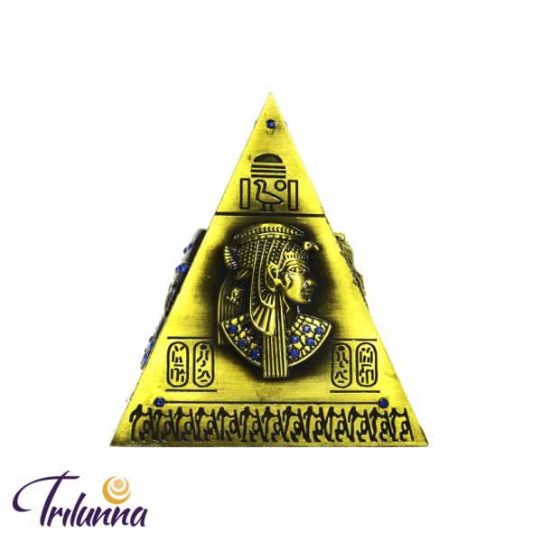 Pirâmide Metal 17cm - Cofre - Imagem 4