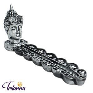 Incensário Régua Mod1 - Buda Busto Prata