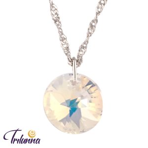 Gargantilha Círculo 12mm Prata