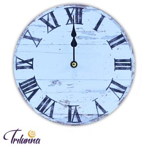 Relógio Parede 23cm Números Romanos