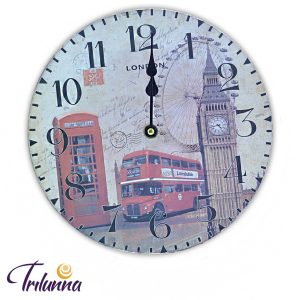 Relógio Parede 23cm London