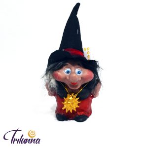 Bruxa Samanta 22cm Vermelha