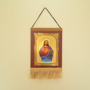 Quadro 27x19cm Sagrado Coração De Jesus