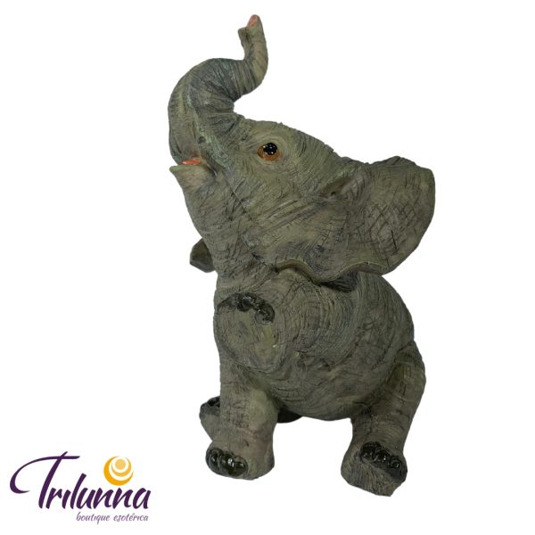 Estátua Decorativa 17Cm Elefante Mod2 - Image 5
