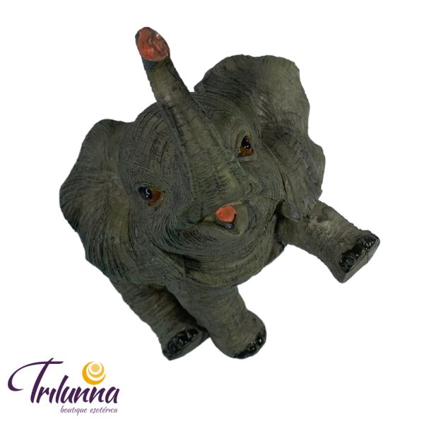 Estátua Decorativa 17Cm Elefante Mod2 - Image 2
