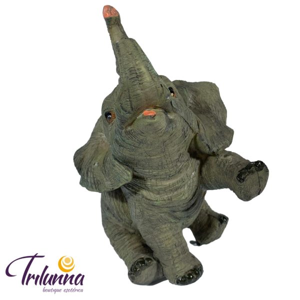 Estátua Decorativa 17Cm Elefante Mod2 - Image 3