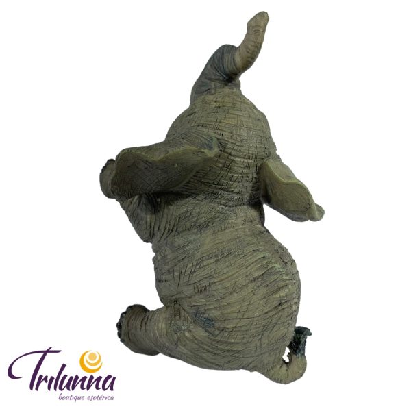 Estátua Decorativa 17Cm Elefante Mod2 - Image 4