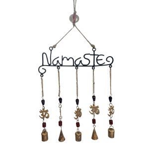 Sino Indiano Rústico Preto e Dourado Namastê 60cm