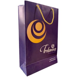 Sacola De Papel Trilunna 27,5x12x43cm