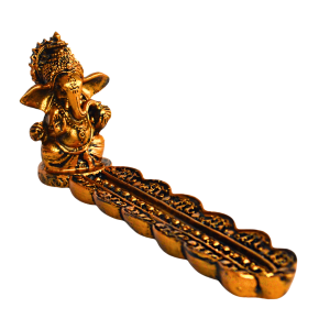 Incensário Régua Mod1 - Ganesha Bronze