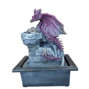 Fonte de Água Decorativa Dragão 28cm Bivolt