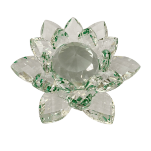 Flor De Lótus Cristal - Miolo 50mm Verde