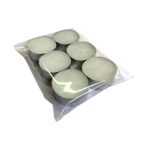 Kit Vela Rechaud Branca 6un 4h S/Aroma