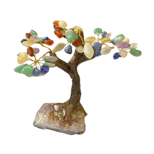 Arvore de Pedras 30cm Mesclado