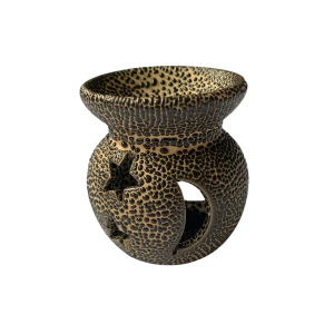 Rechaud Lua C/ Estrela Preto 7x6cm