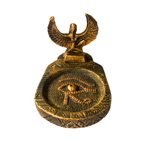 Incensário Isis C/ Base Dourado