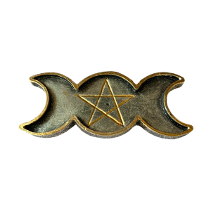 Incensário Trilunna/Pentagrama Prata