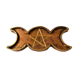 Incensário Trilunna/Pentagrama Cobre
