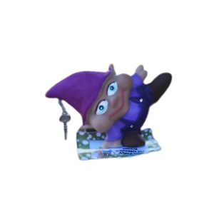 Gnomo 08cm Roxo