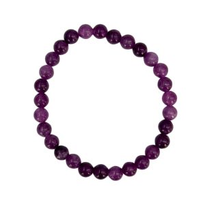 Pulseira De Pedra Ametista Nº6