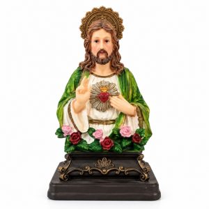Busto Sagrado Coração De Jesus 13Cm