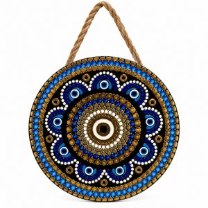Mandala Olho Grego Porcelana Mod A
