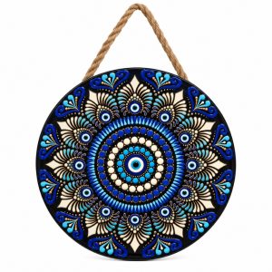 Mandala Olho Grego Porcelana Mod D