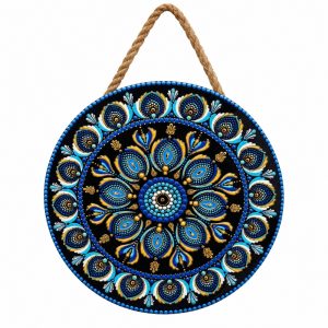 Mandala Olho Grego Porcelana Mod E