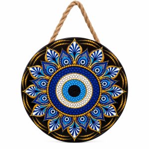 Mandala Olho Grego Porcelana Mod A