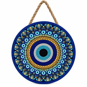 Mandala Olho Grego Porcelana Mod C