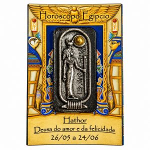 Moeda Zodíaco Egípcio - Hathor - 10pç