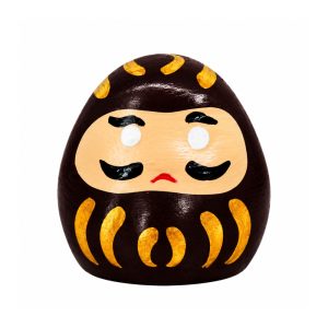 Daruma 4,5cm - Preto