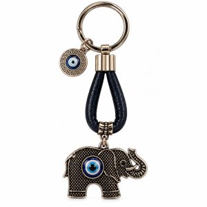 Chaveiro 11cm Elefante/Olho Grego