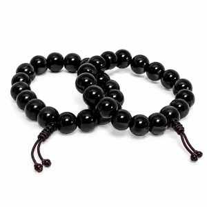 Pulseira Tibetana Preta  - 2pç