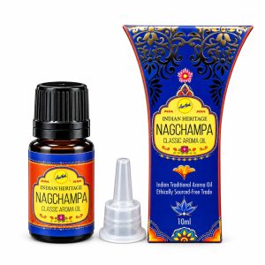 Óleo Aromático Sree Vani Indian Heritage NagChampa 10ml