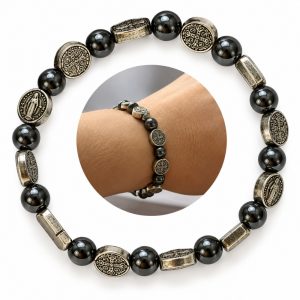 Pulseira Hematita São Bento
