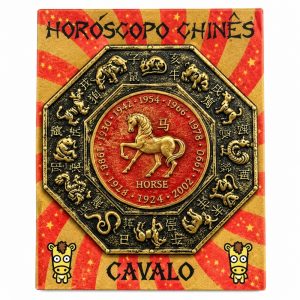 Moeda Zodíaco Chinês - Cavalo - 10pç