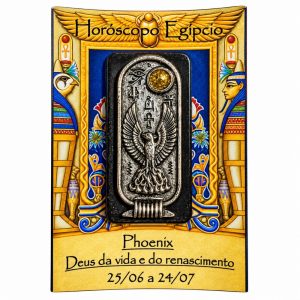 Moeda Zodíaco Egípcio - Phoenix - 10pç